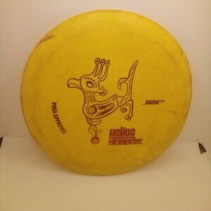 Helios Fairway Driver Disc Golf Xoom PGDA Approved Yellow Used